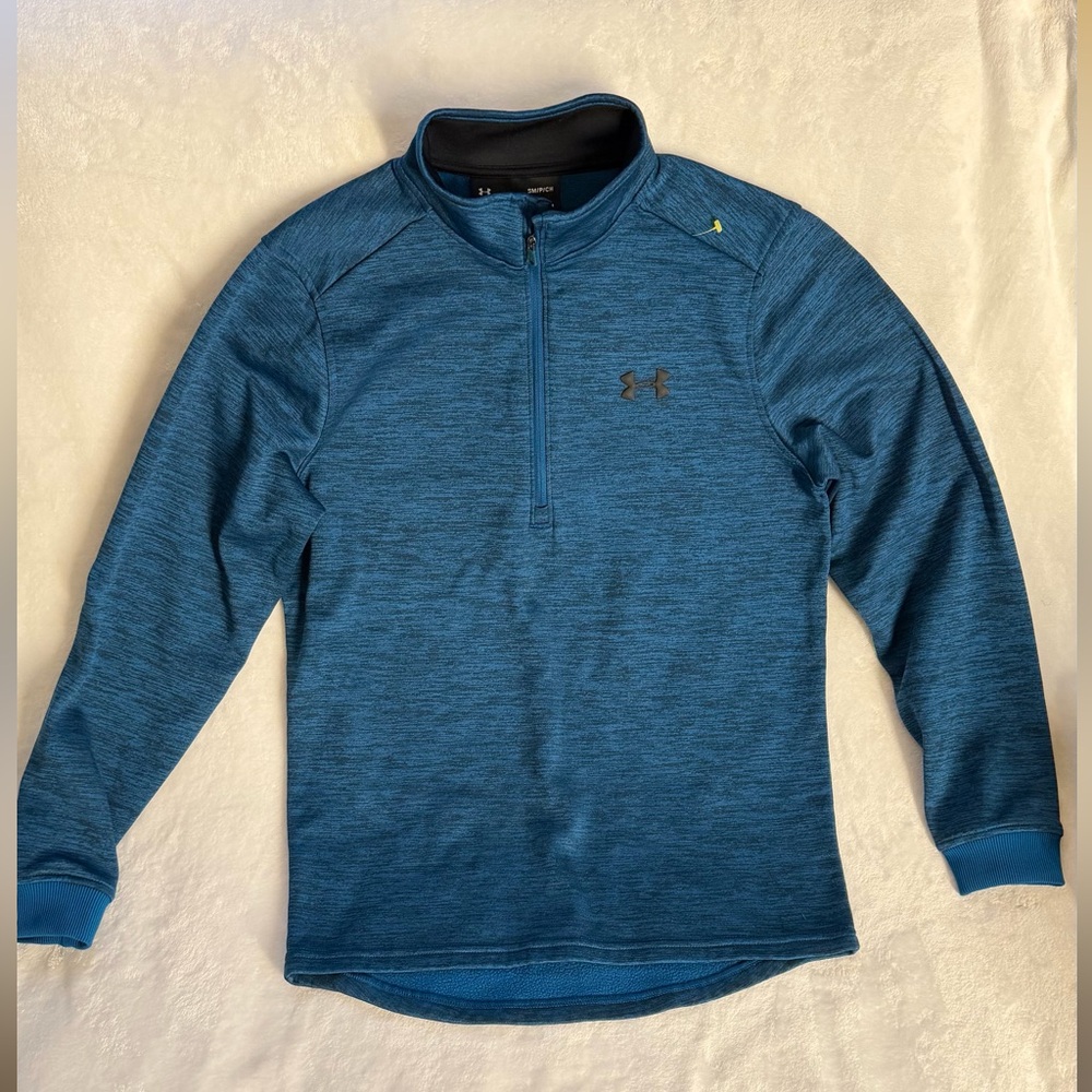 Under Armour Teal Quarter-Zip Pullover